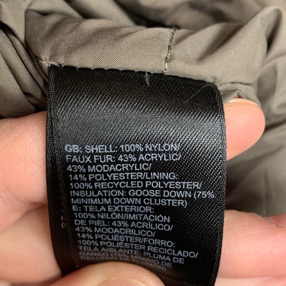 The North Face Arctic Parka Winter Jacket in Brown - Picture 4 of 5